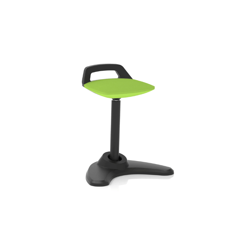 Dynamic Spry Task Stool | Mobile Five Star Base Gas Height Adjustment Minimalist Design