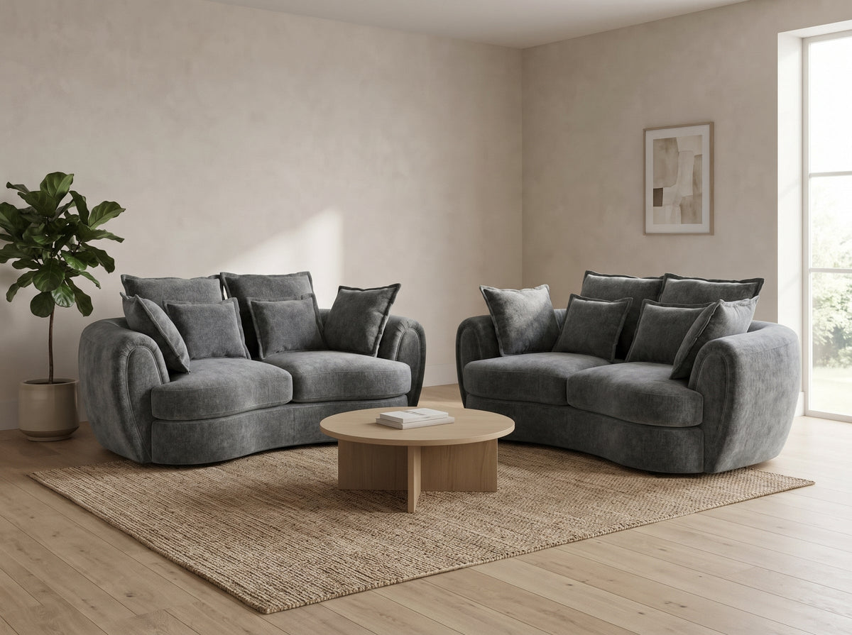 Dorchester Sofa Charcoal 3+2 Set