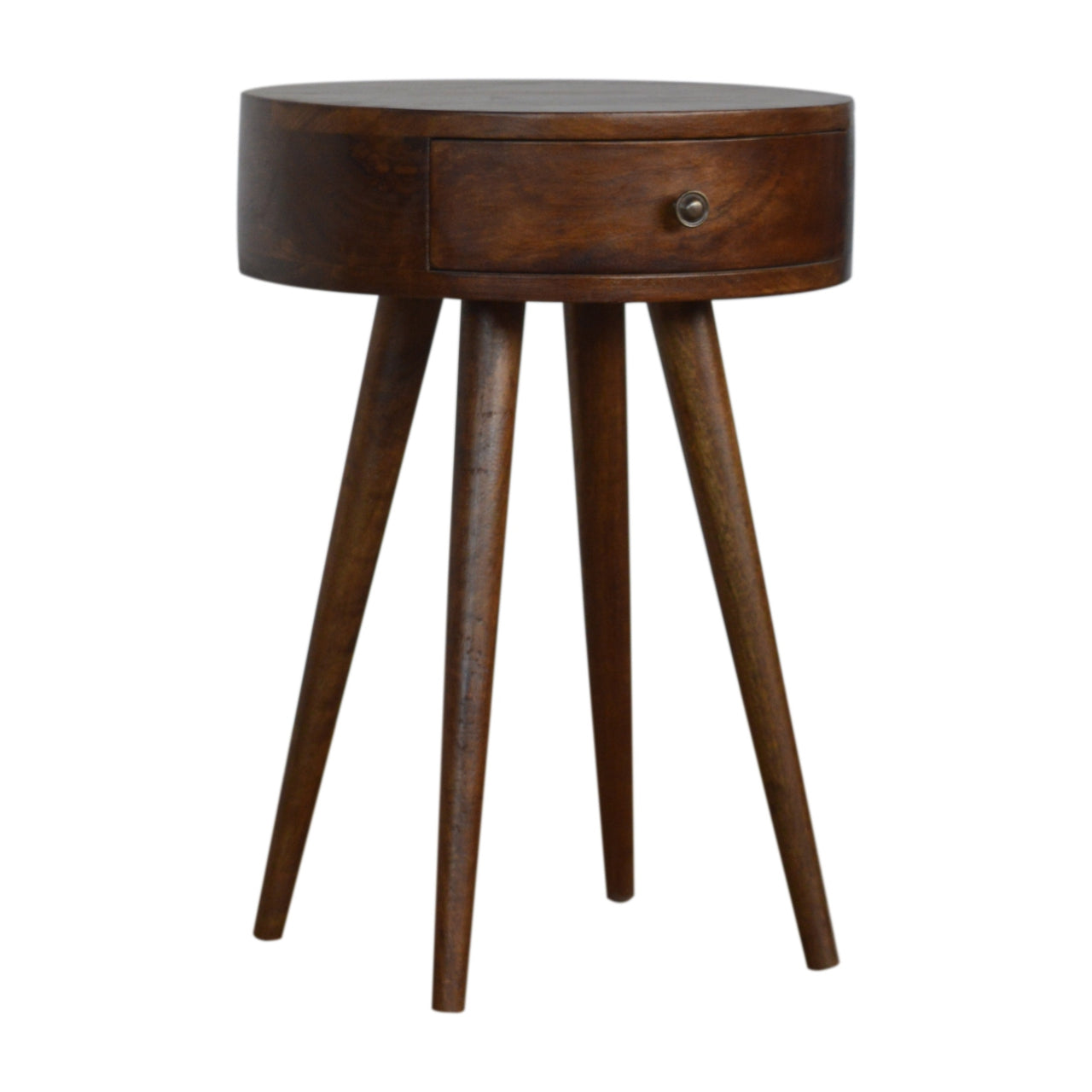 Artisan Nordic Chestnut Circular Bedside