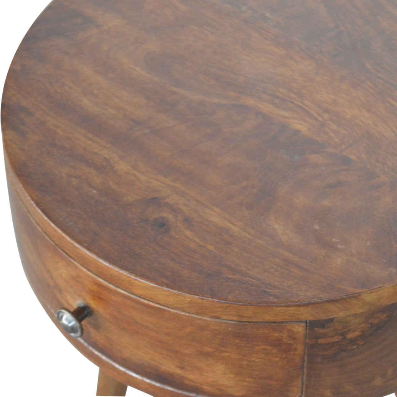 Artisan Nordic Chestnut Circular Bedside