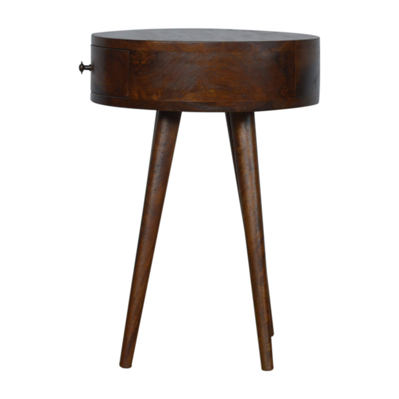 Artisan Nordic Chestnut Circular Bedside