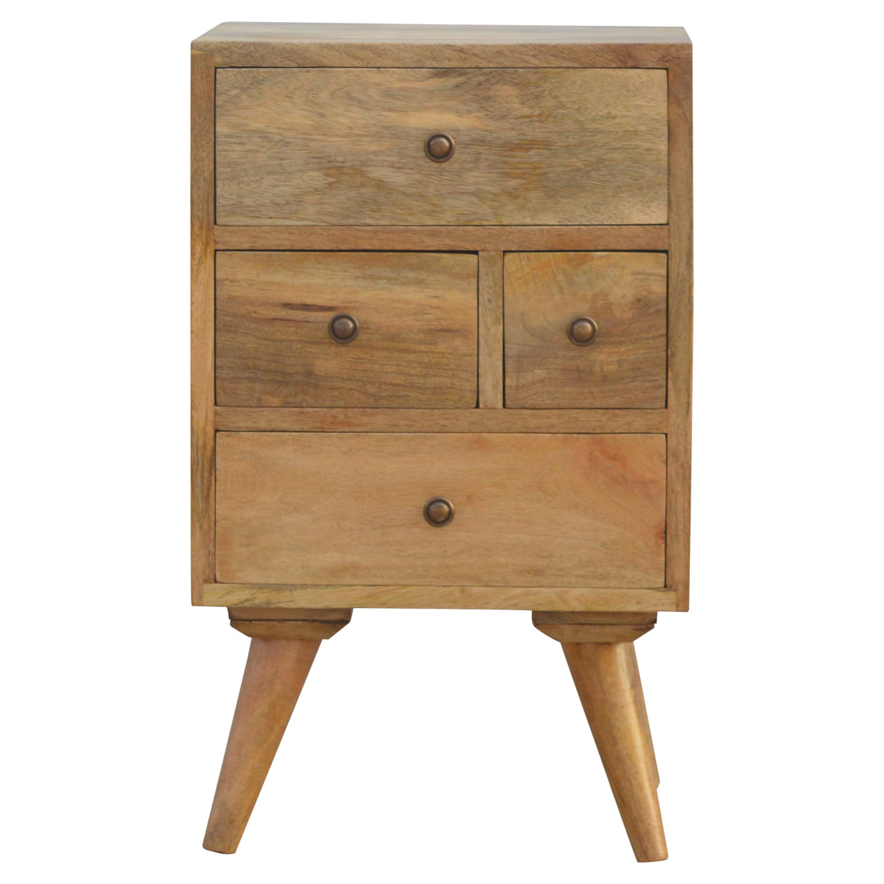 Artisan Nordic Style 4 Drawer Multi Bedside