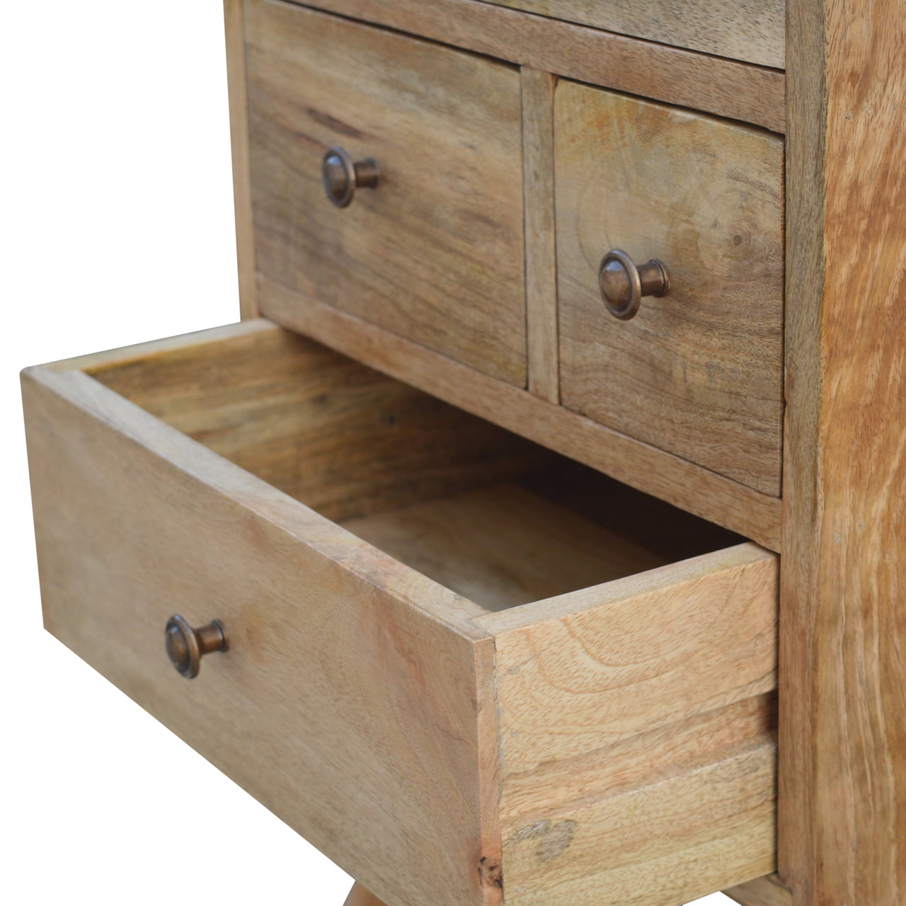 Artisan Nordic Style 4 Drawer Multi Bedside