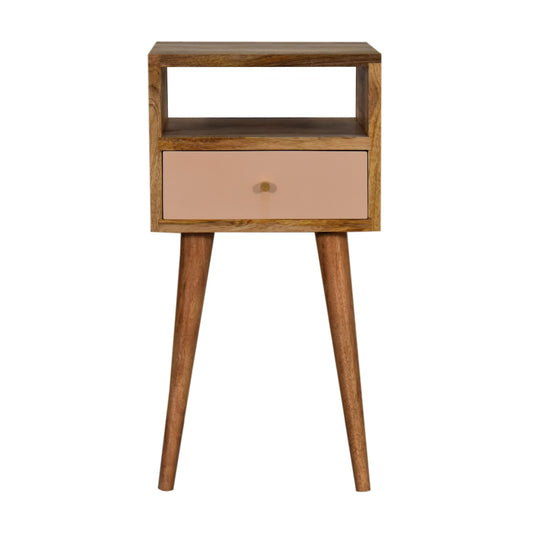 Artisan Mini Blush Hand Painted Bedside