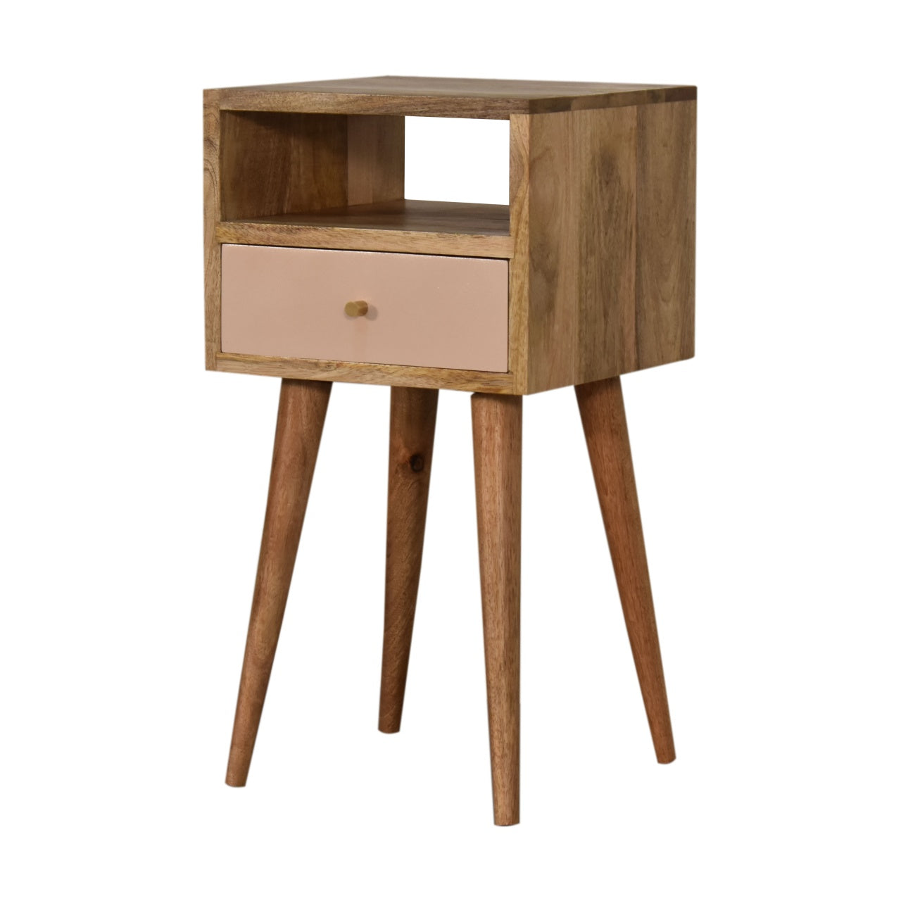 Artisan Mini Blush Hand Painted Bedside