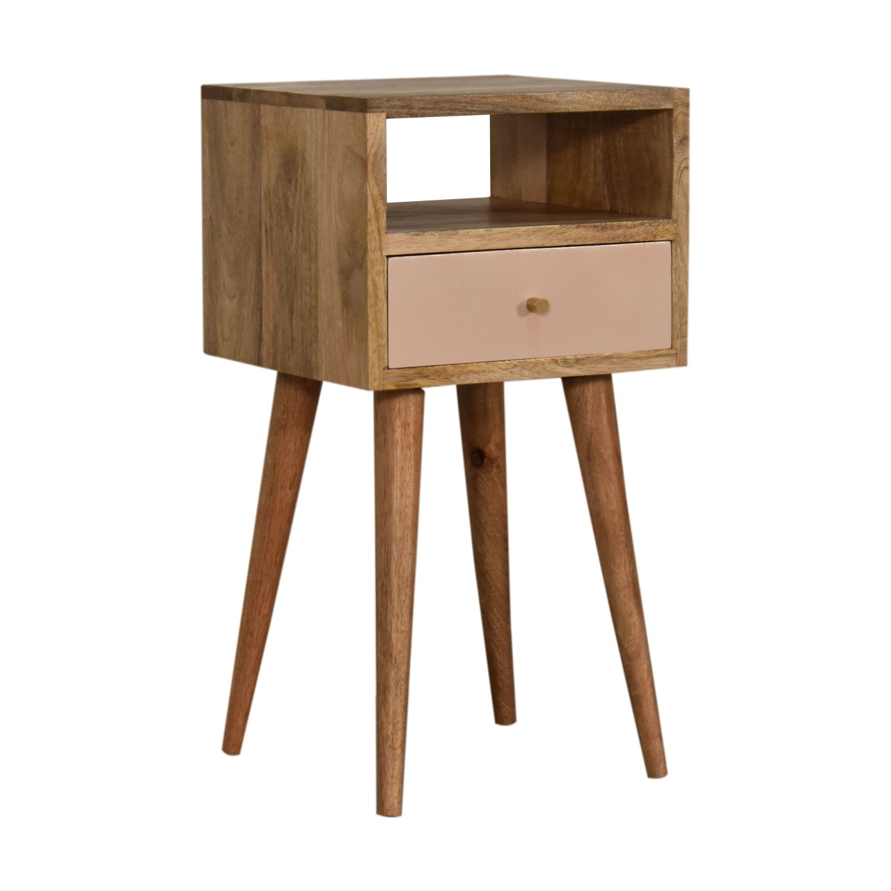 Artisan Mini Blush Hand Painted Bedside