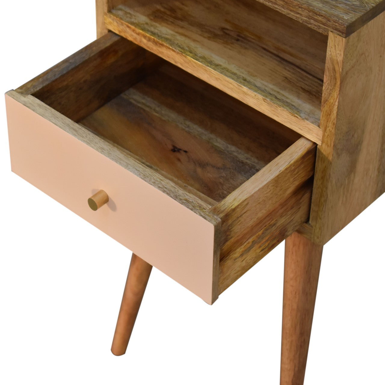 Artisan Mini Blush Hand Painted Bedside