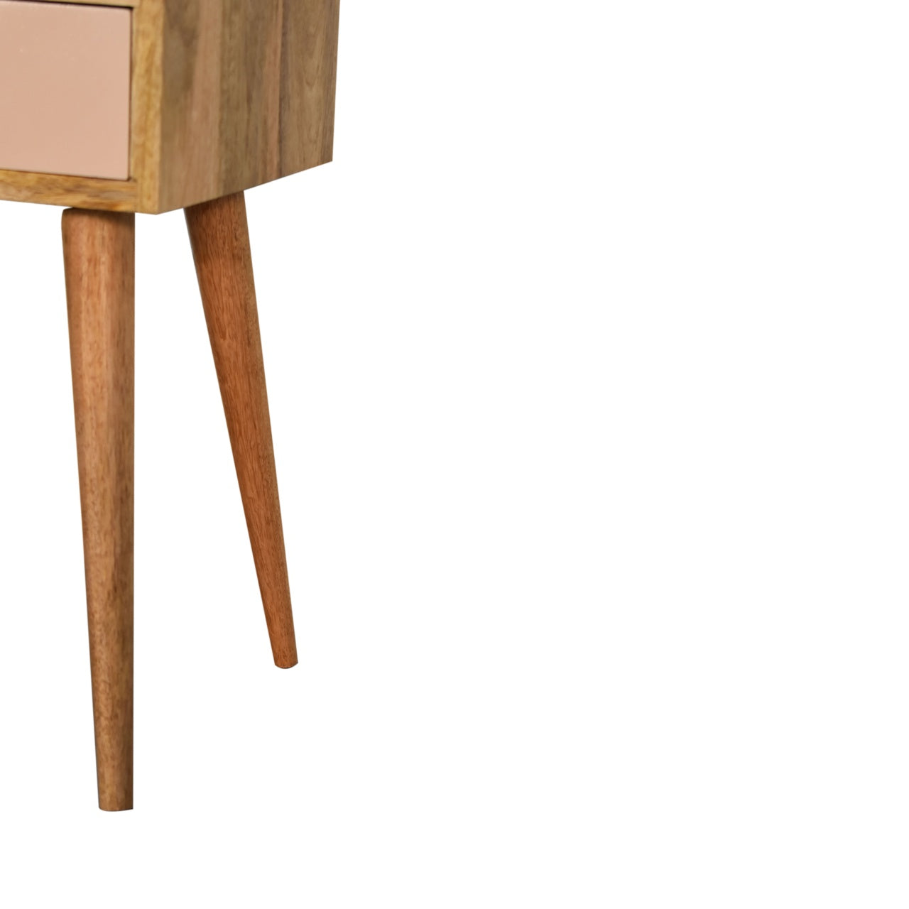 Artisan Mini Blush Hand Painted Bedside