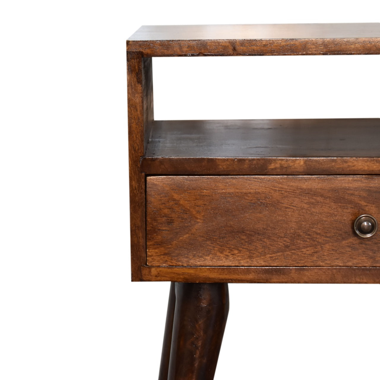 Artisan Modern Chestnut Solid Wood Bedside