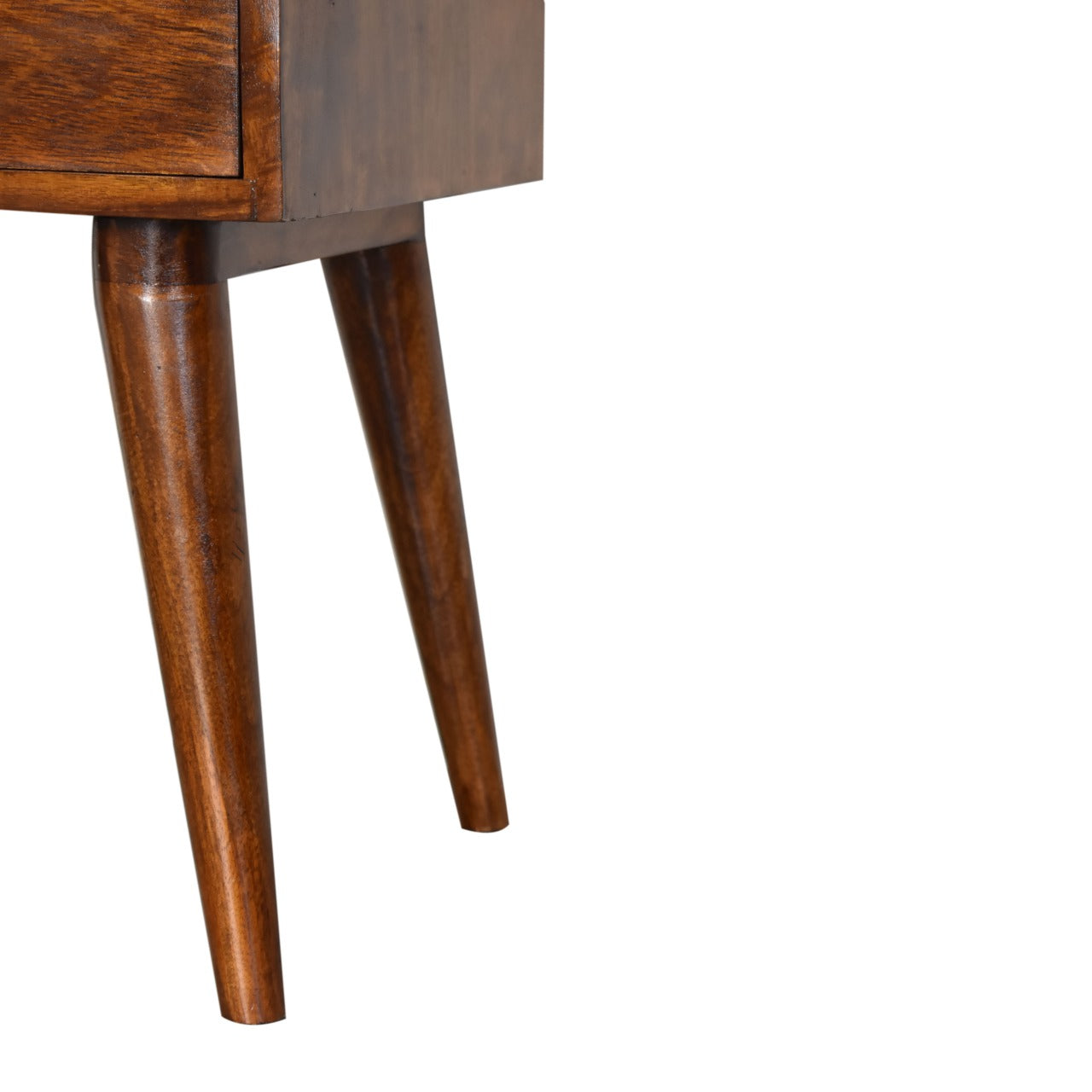 Artisan Modern Chestnut Solid Wood Bedside