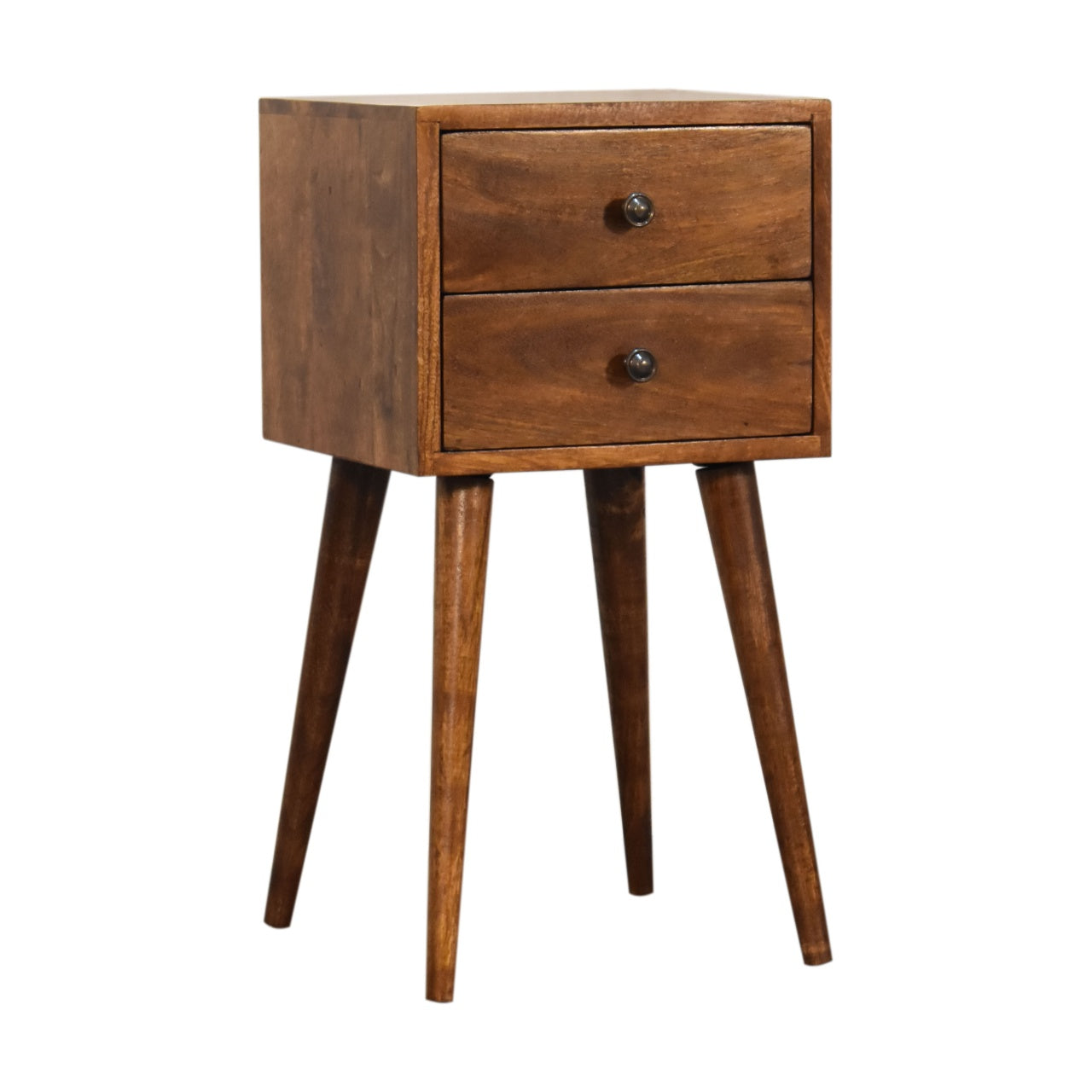 Artisan Mini 2 Drawer Chestnut Bedside