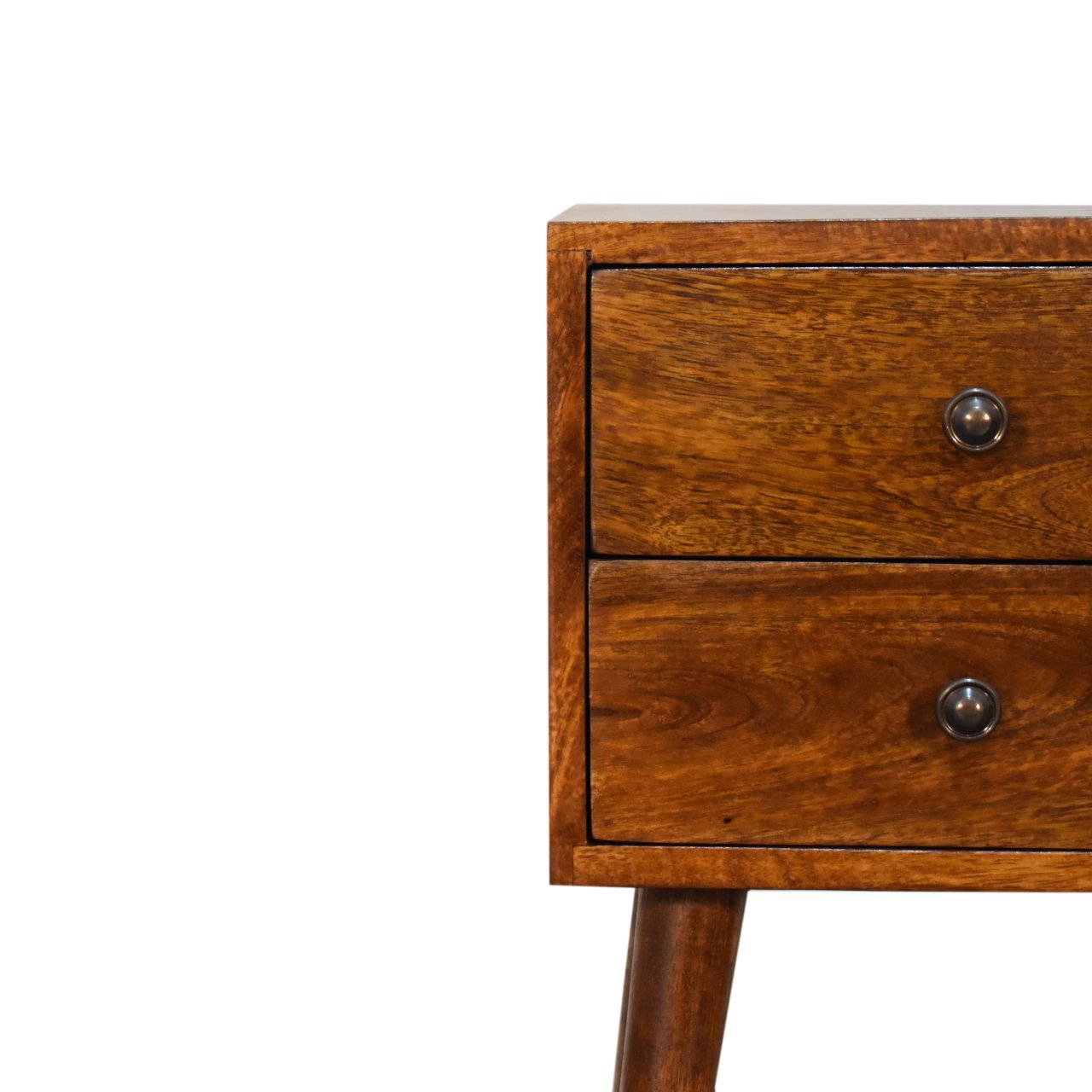 Artisan Mini 2 Drawer Chestnut Bedside