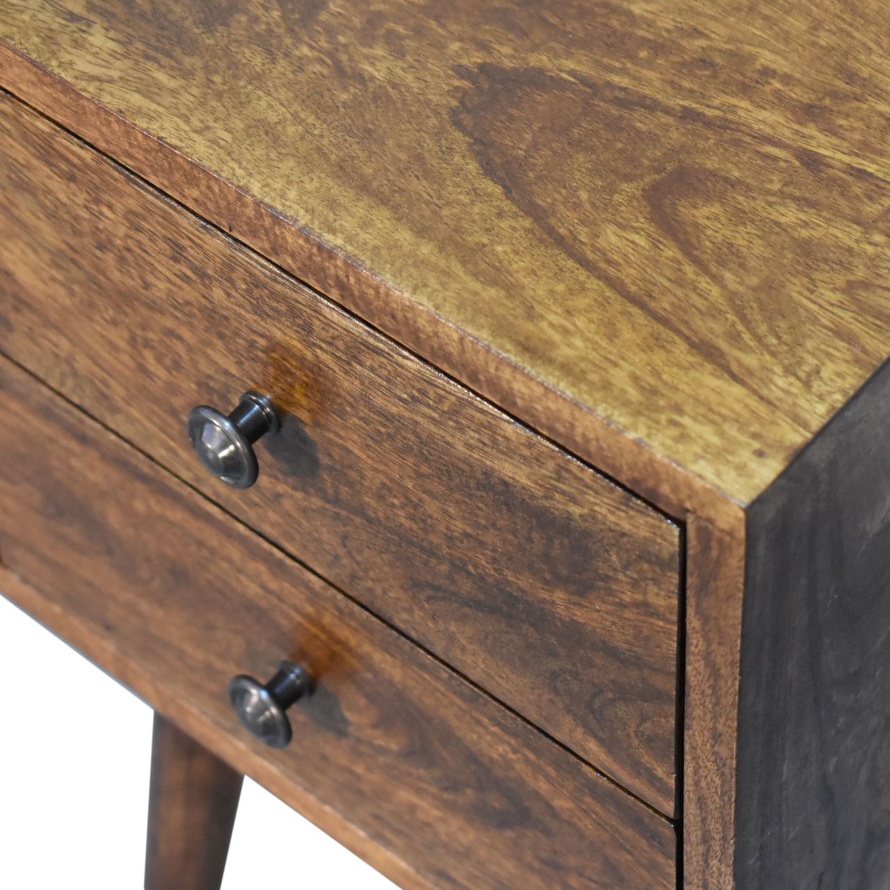 Artisan Mini 2 Drawer Chestnut Bedside
