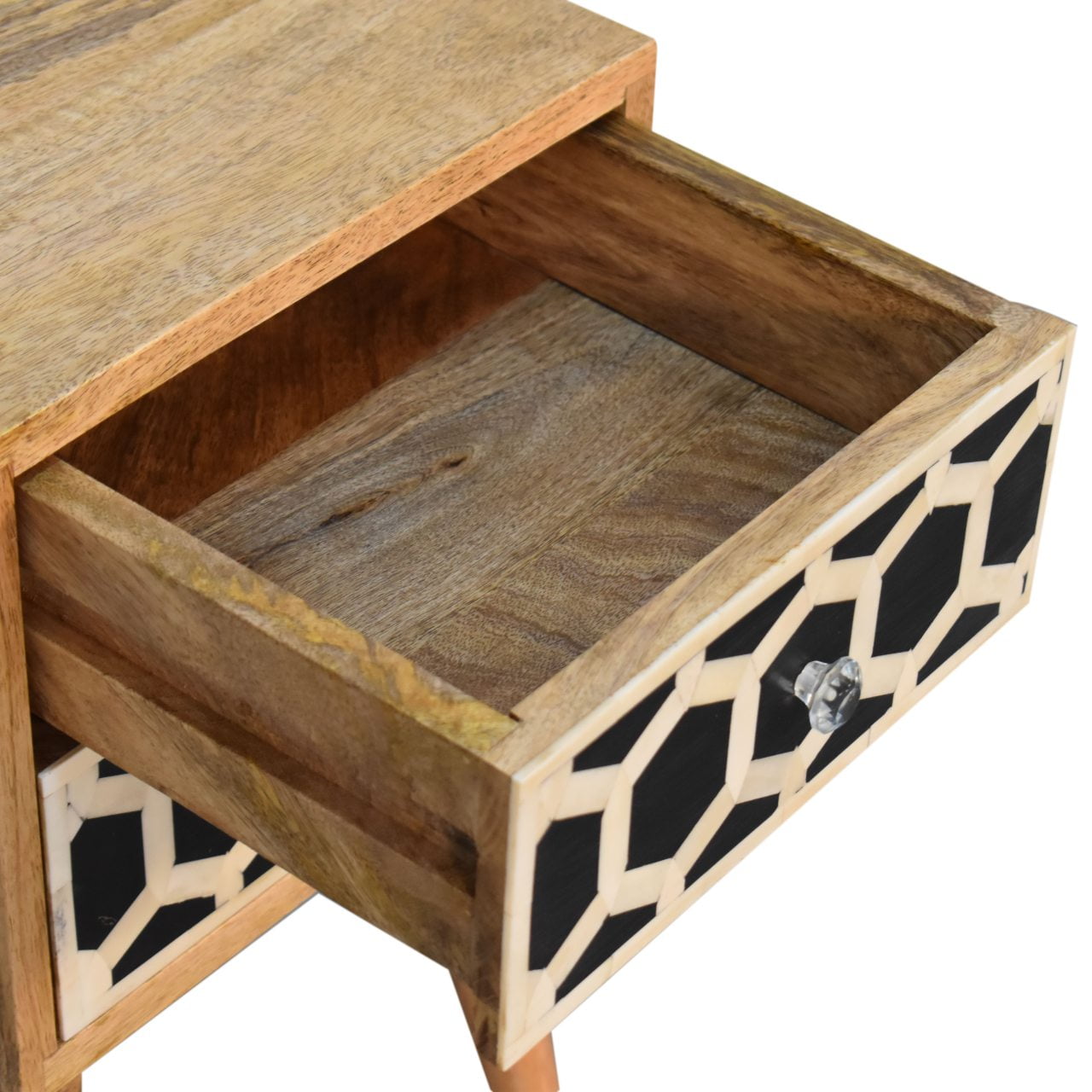 Artisan Mini Bone Inlay 2 Drawer Bedside