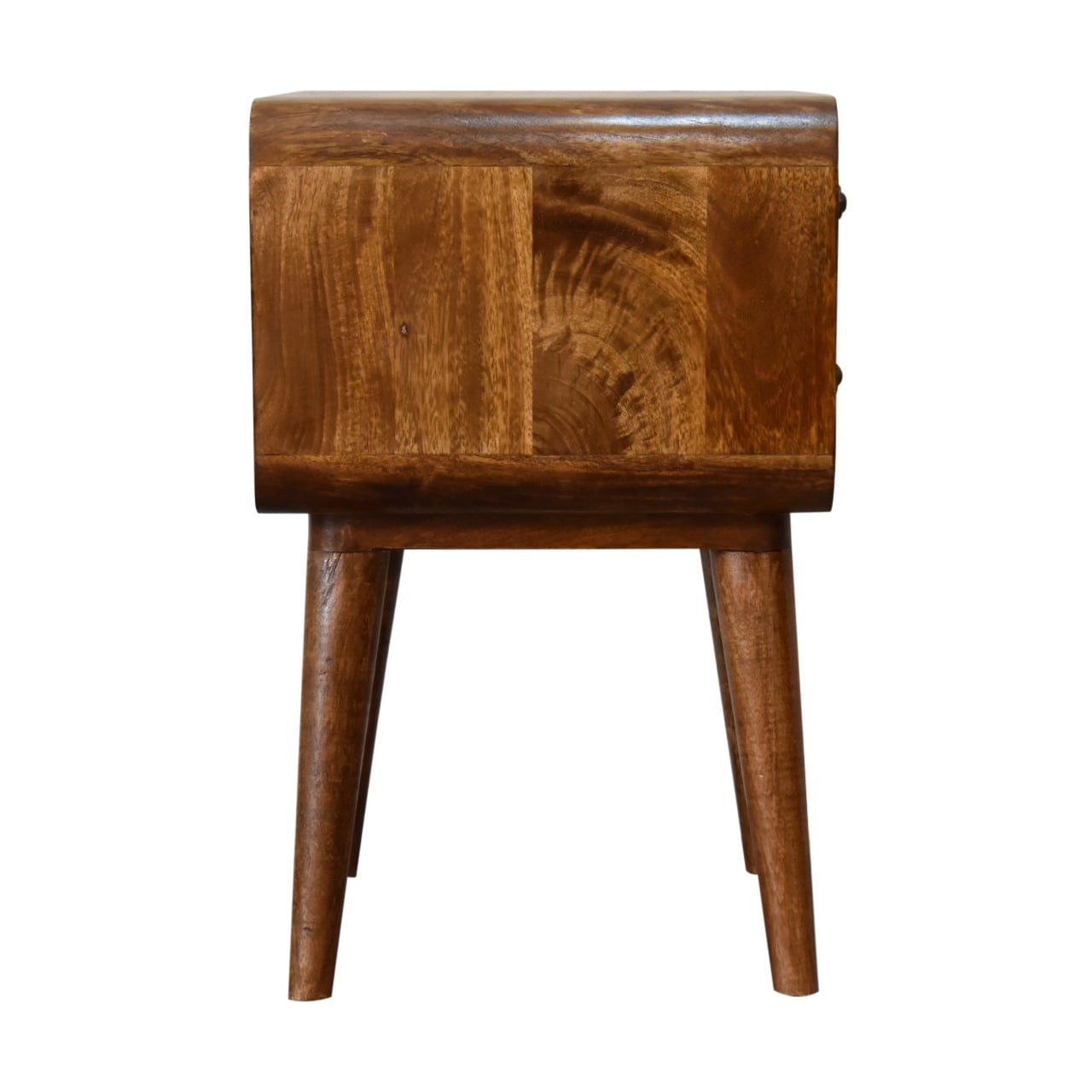 Artisan Curved Chestnut Bedside