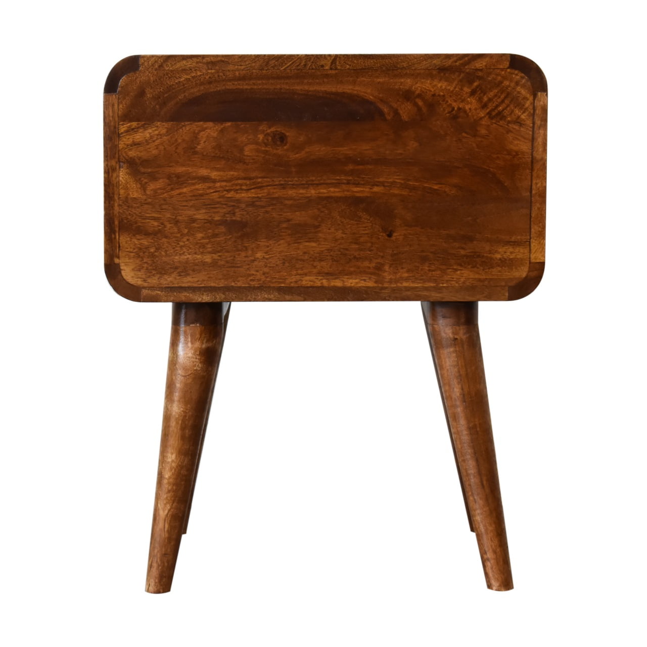 Artisan Curved Chestnut Bedside