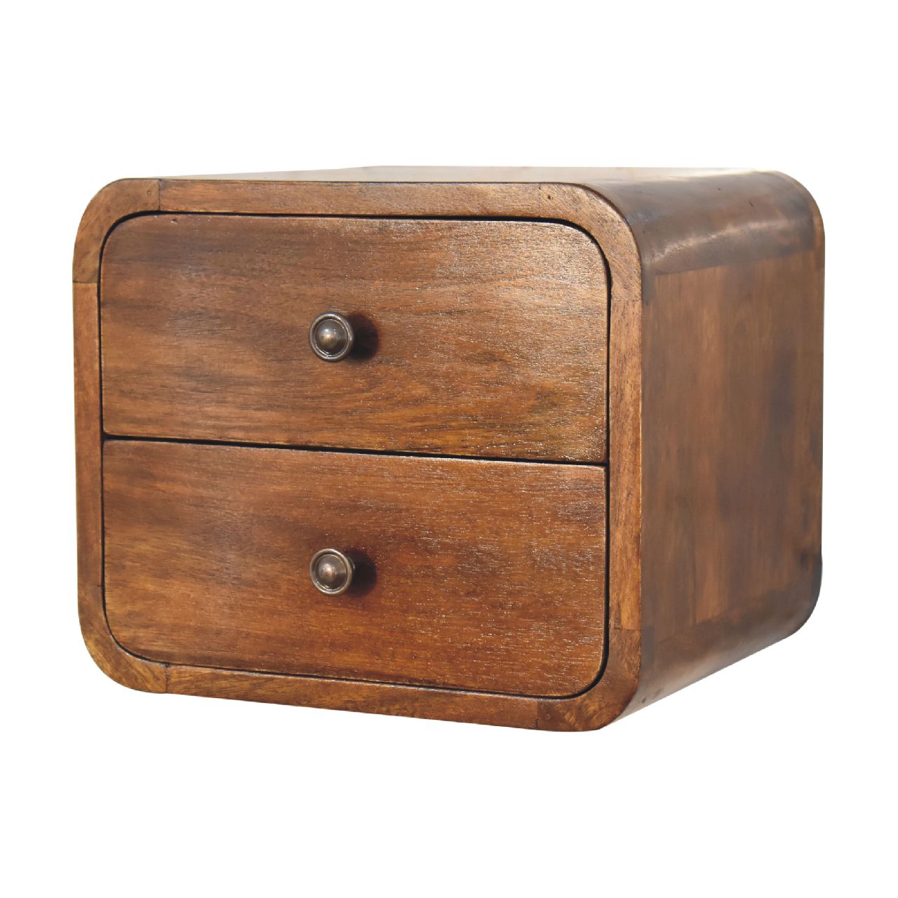 Artisan Floating Mini Chestnut Bedside