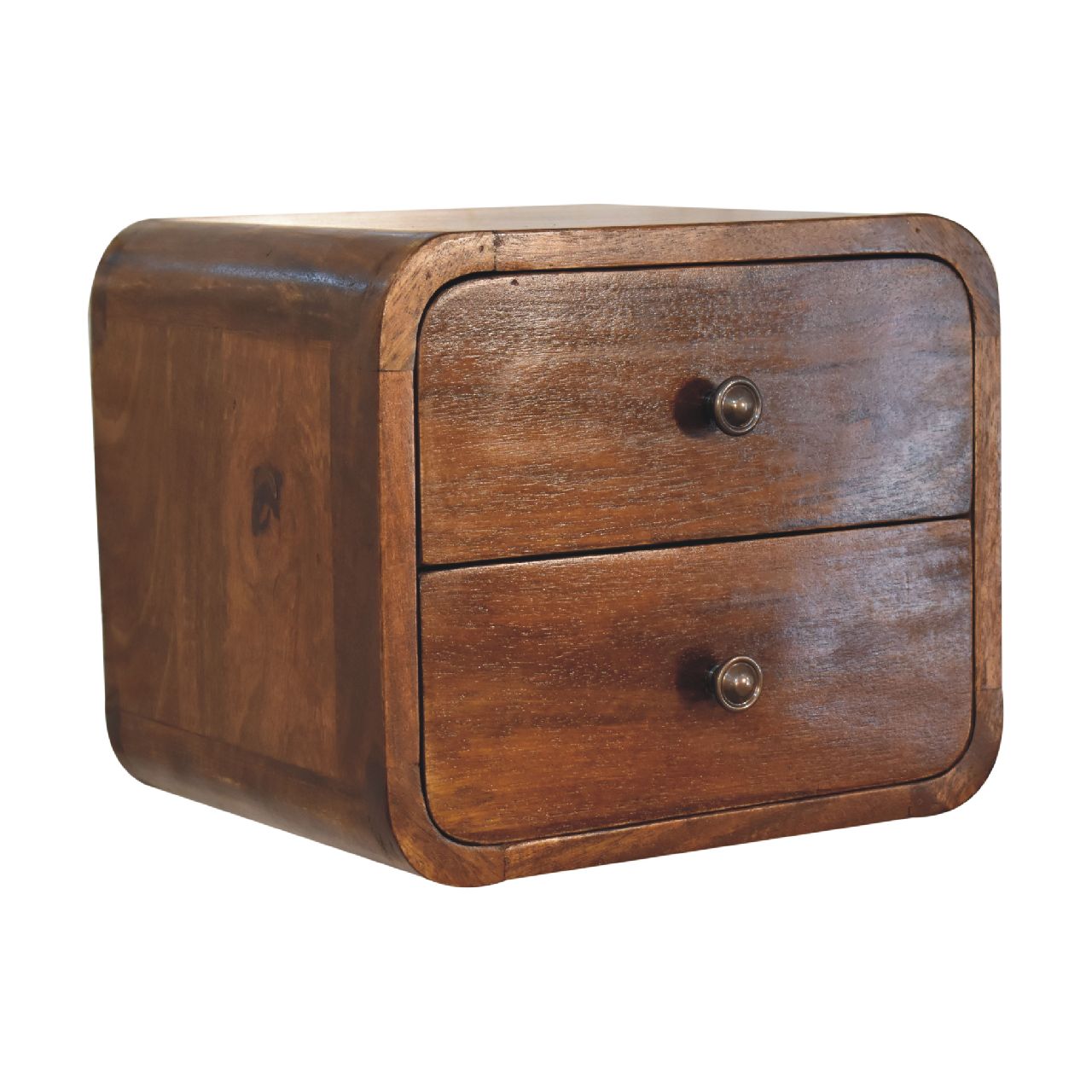 Artisan Floating Mini Chestnut Bedside