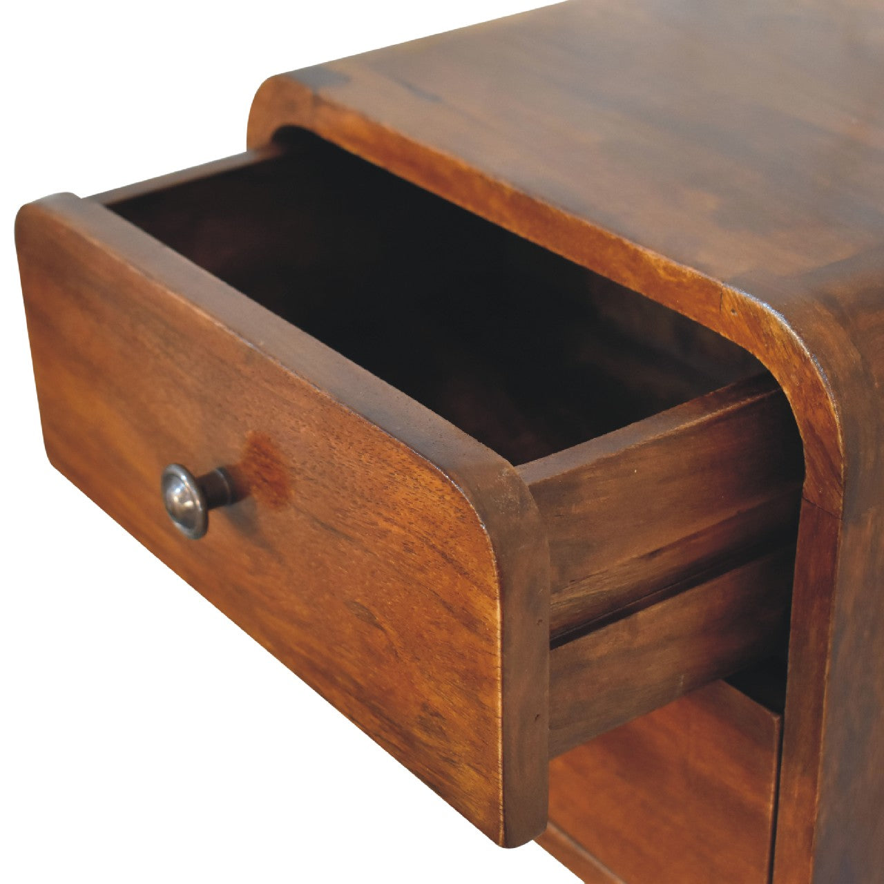 Artisan Floating Mini Chestnut Bedside
