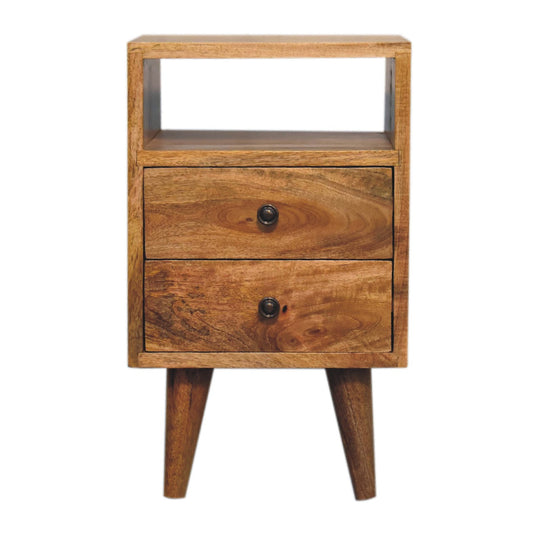 Artisan Mini Oak-ish Classic Open Bedside