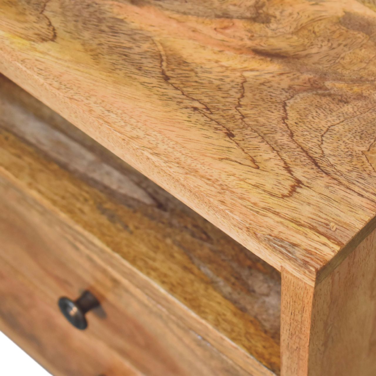 Artisan Mini Oak-ish Classic Open Bedside