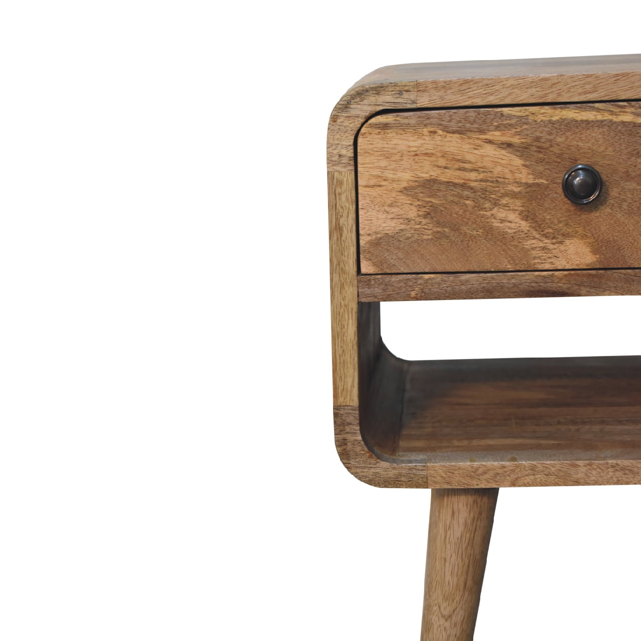 Artisan Mini Oak-ish Curve Lower Bedside