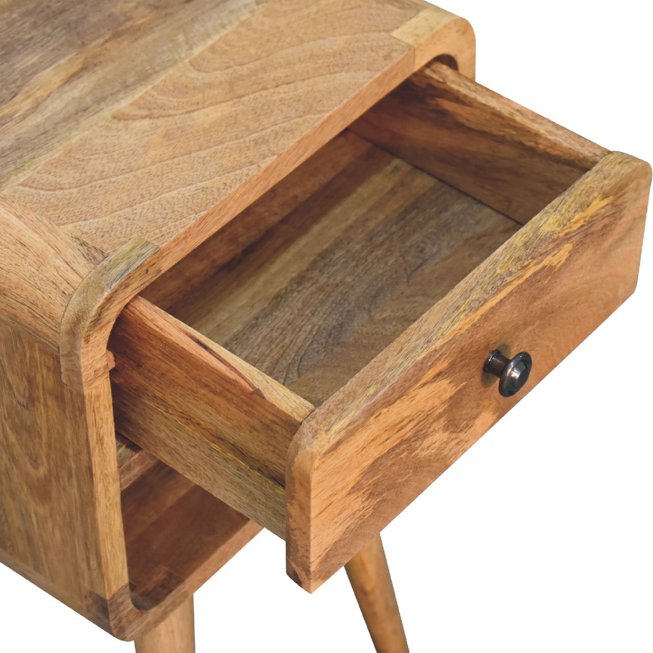 Artisan Mini Oak-ish Curve Lower Bedside