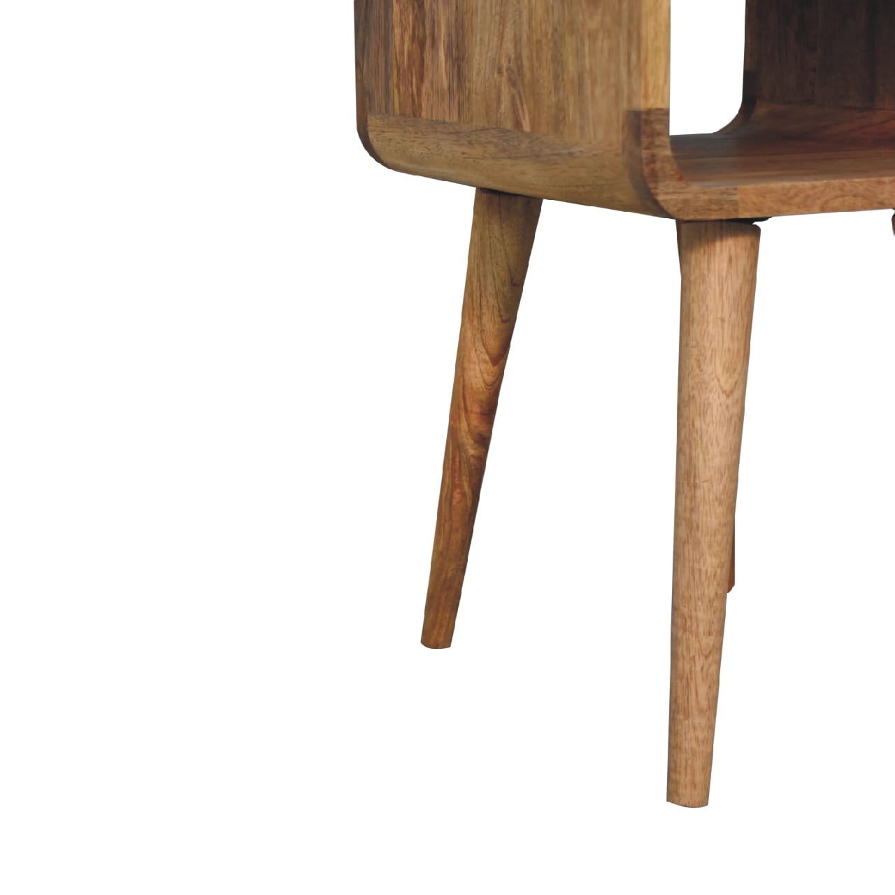 Artisan Mini Oak-ish Curve Lower Bedside
