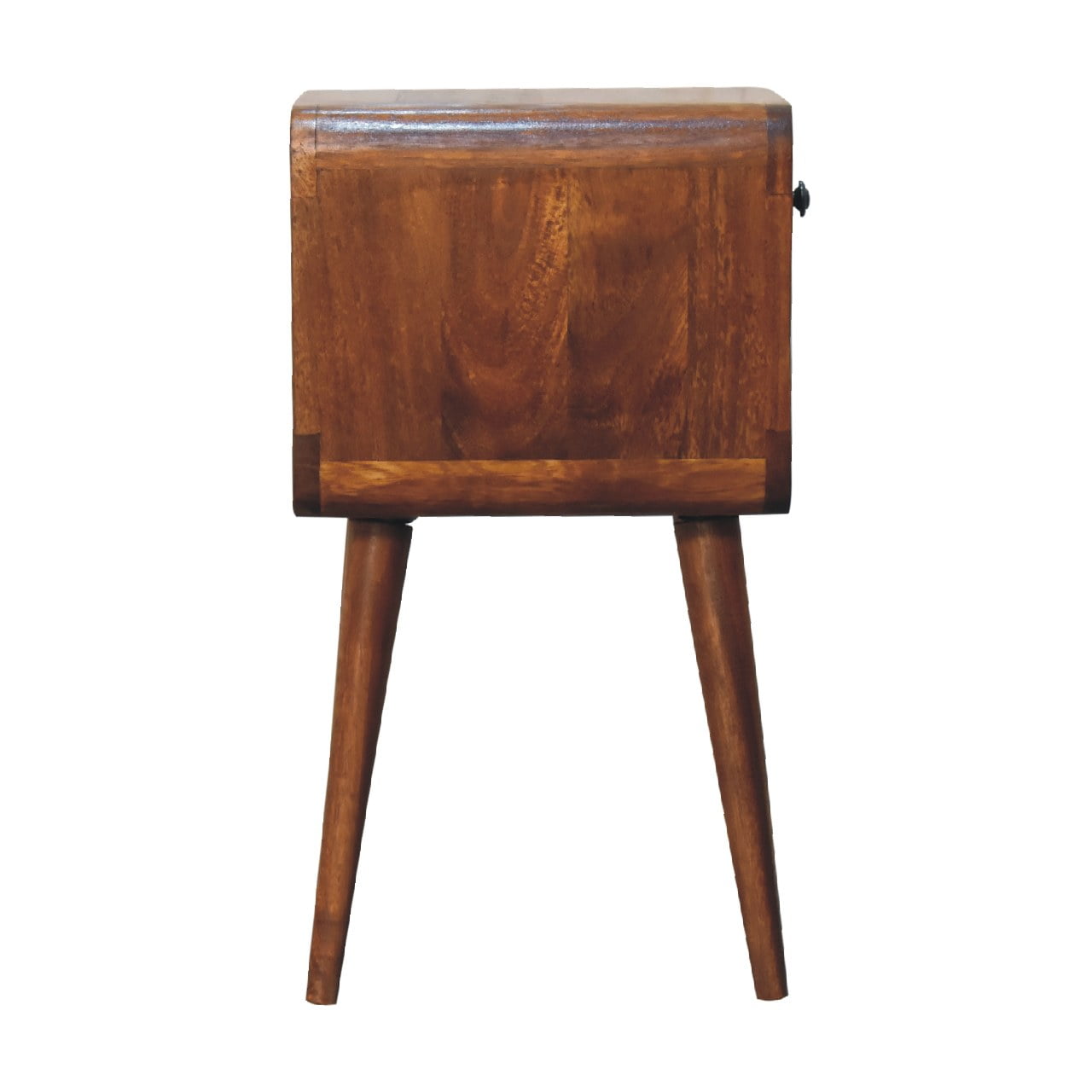 Artisan Mini Chestnut Curve Lower Bedside
