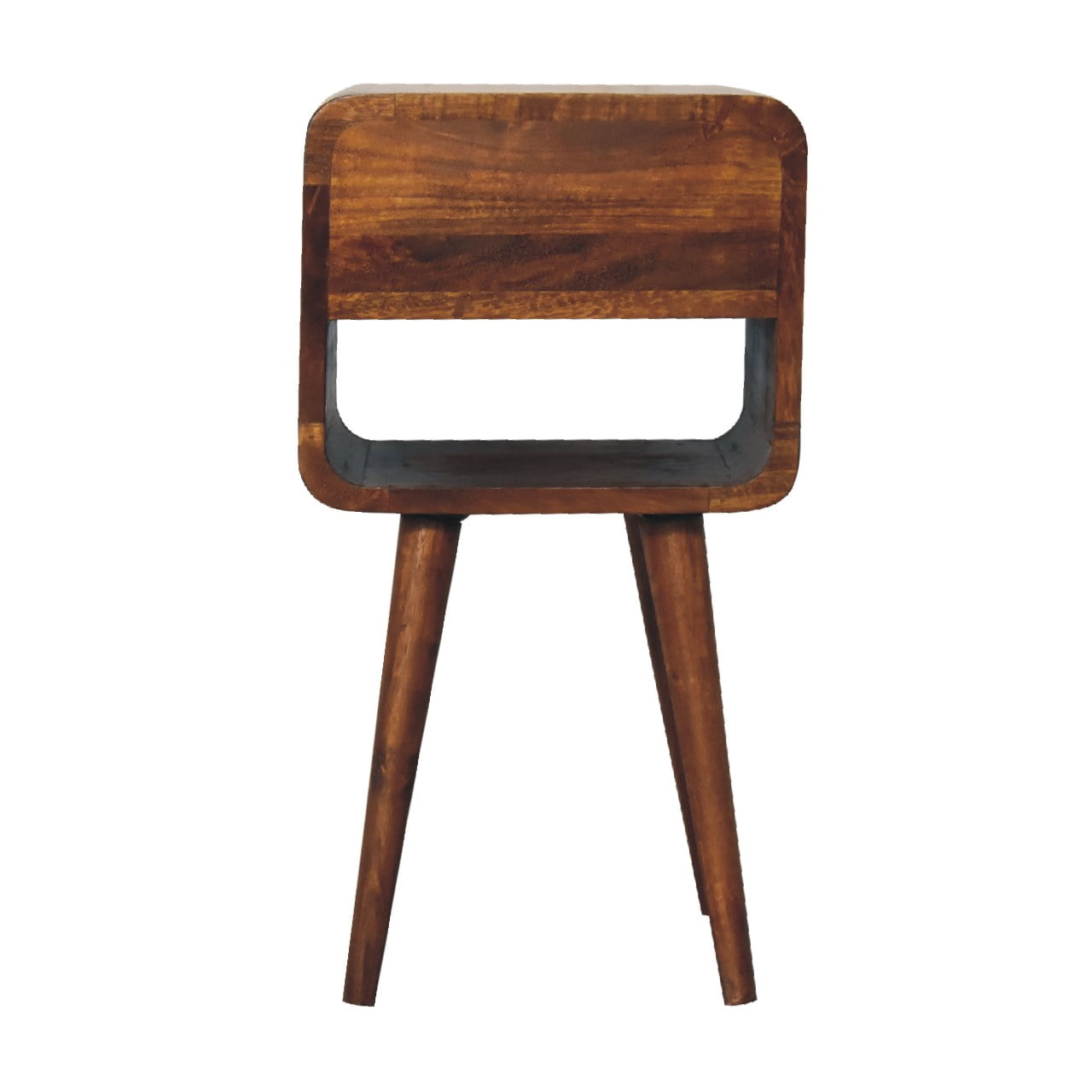 Artisan Mini Chestnut Curve Lower Bedside