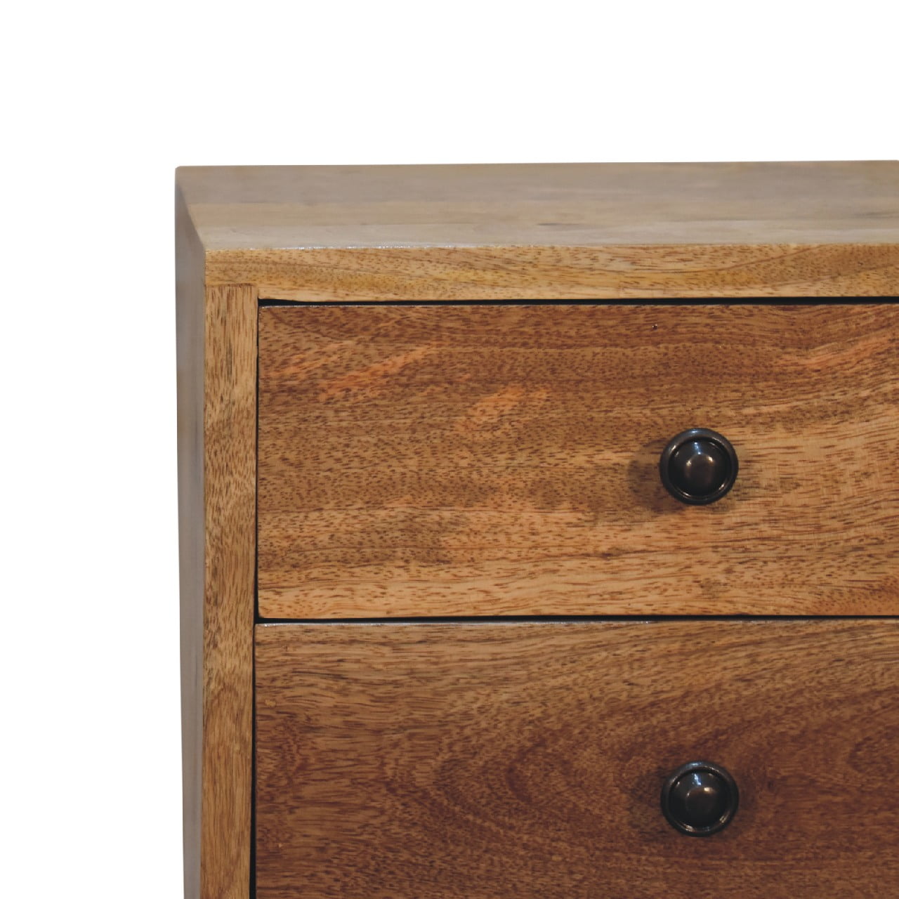 Artisan Mini 2 Drawer Oak-ish Bedside