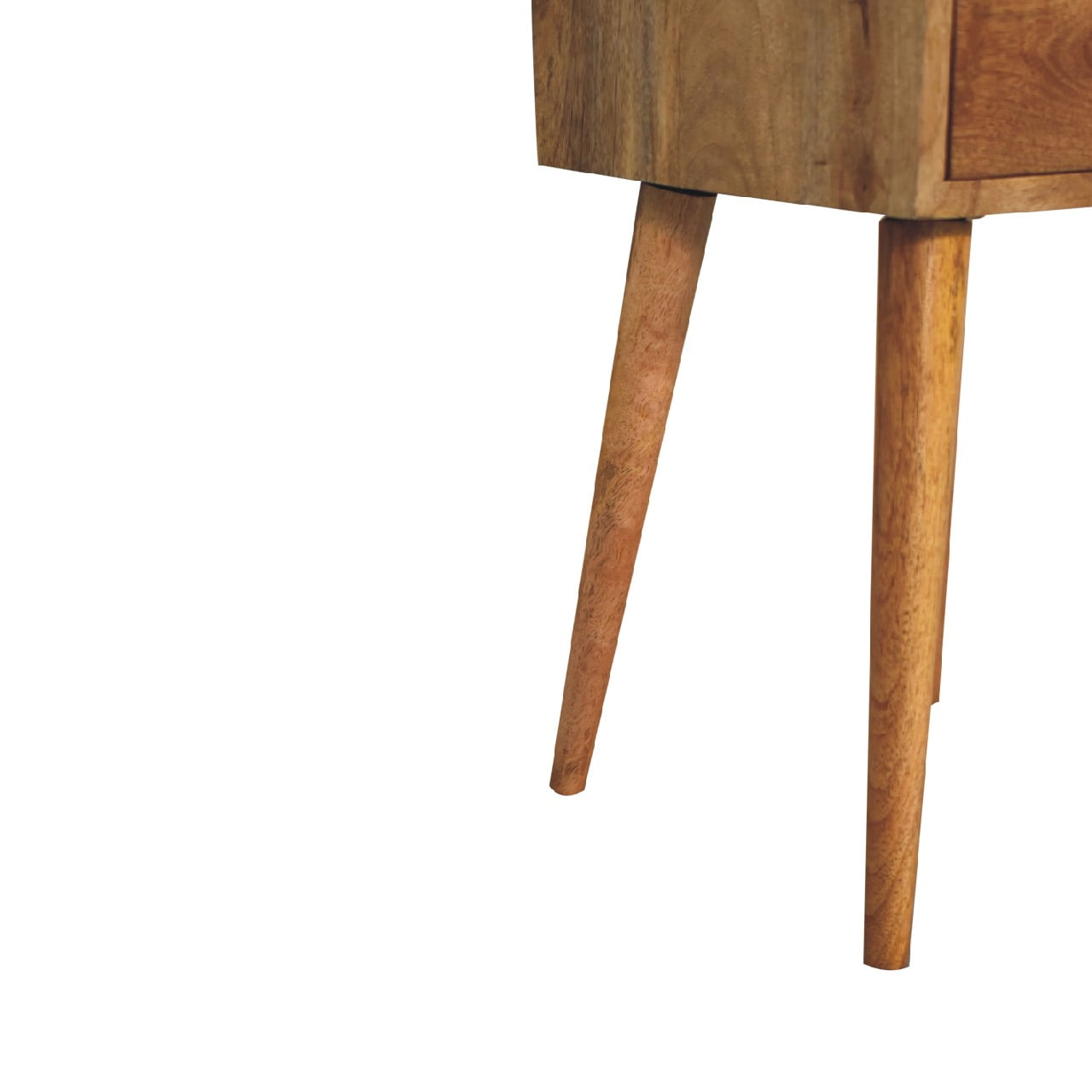 Artisan Mini 2 Drawer Oak-ish Bedside