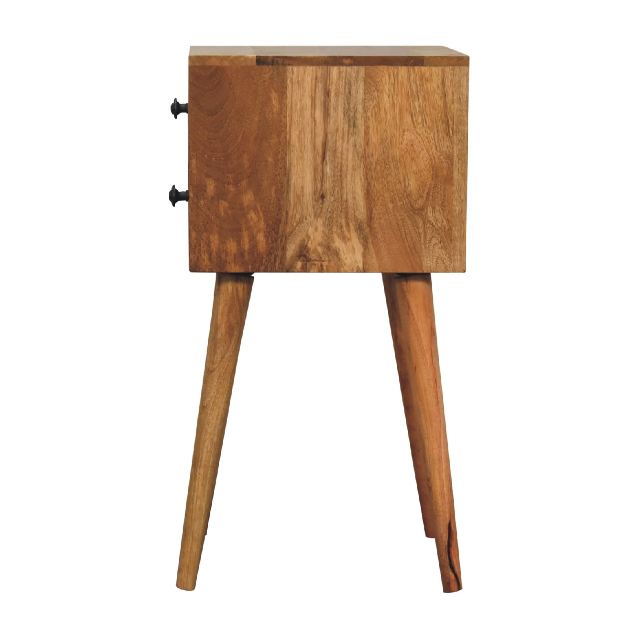 Artisan Mini 2 Drawer Oak-ish Bedside
