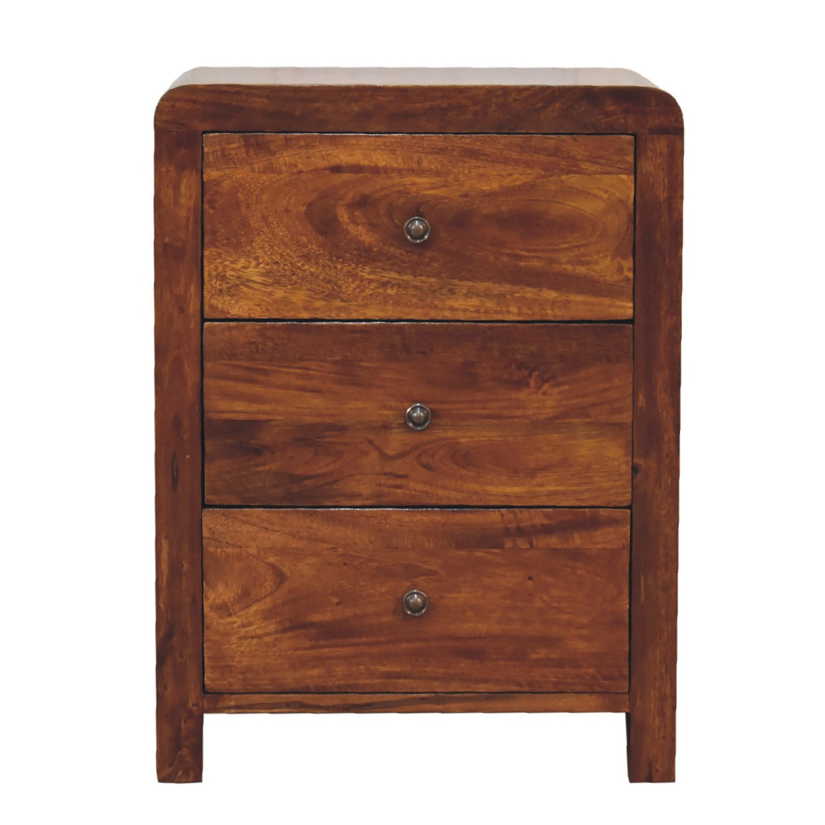 Artisan Aspen 3 Drawer Bedside Table