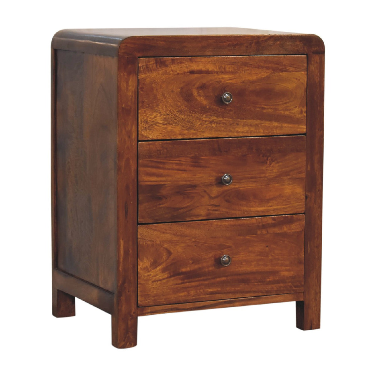 Artisan Aspen 3 Drawer Bedside Table