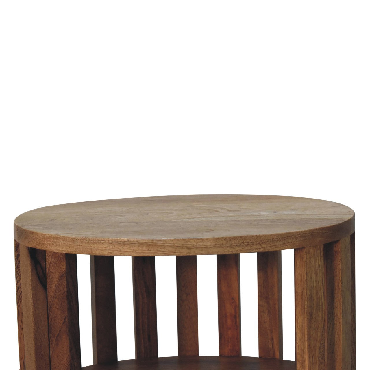 Artisan Ariella Double Shelf Oak-ish Bedside