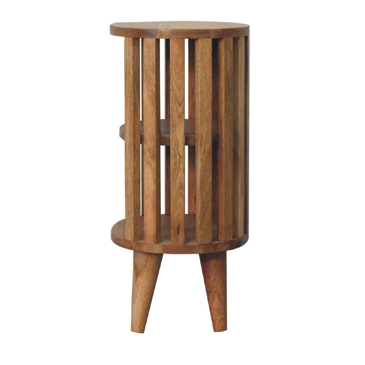Artisan Ariella Double Shelf Oak-ish Bedside