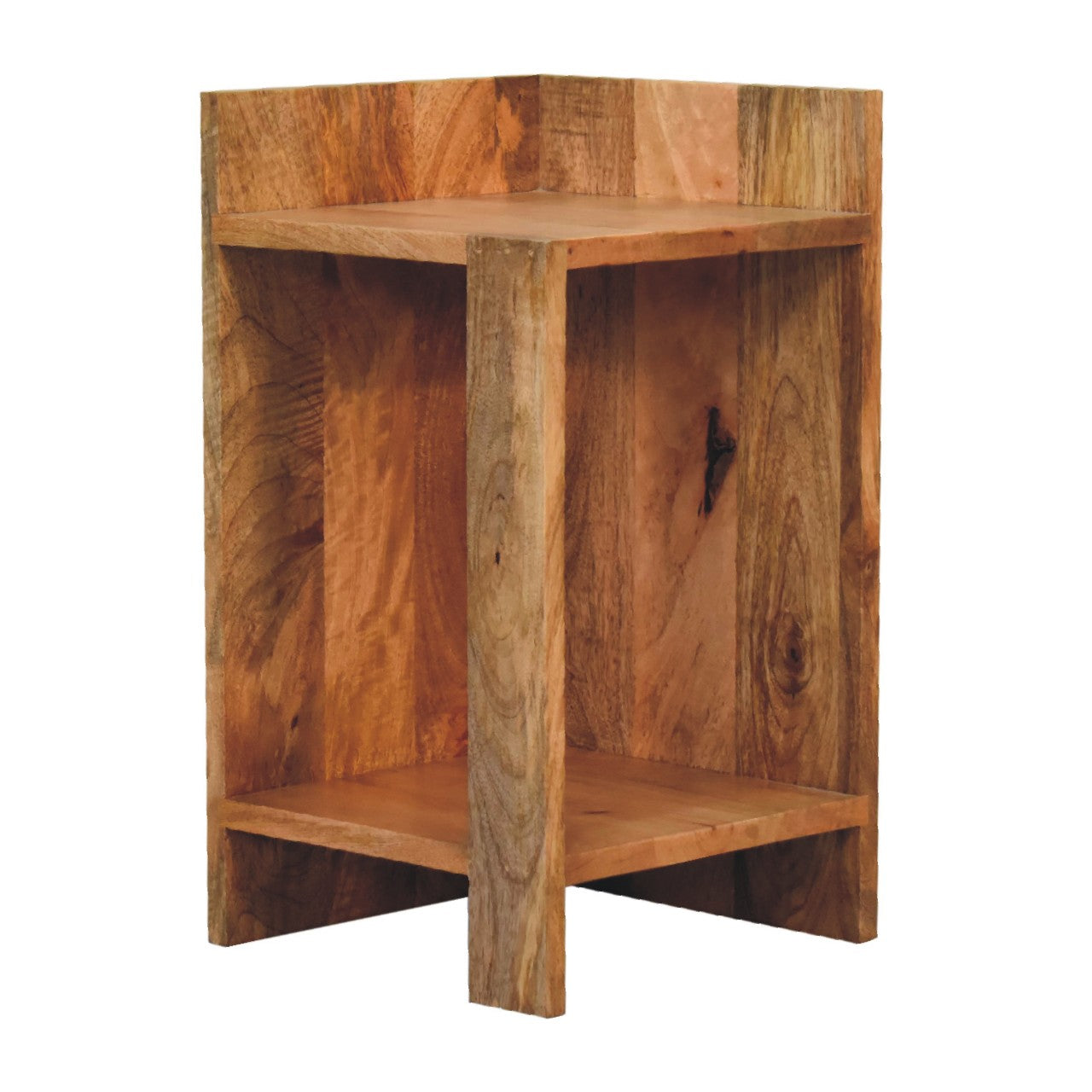 Artisan Oak-ish Box Bedside