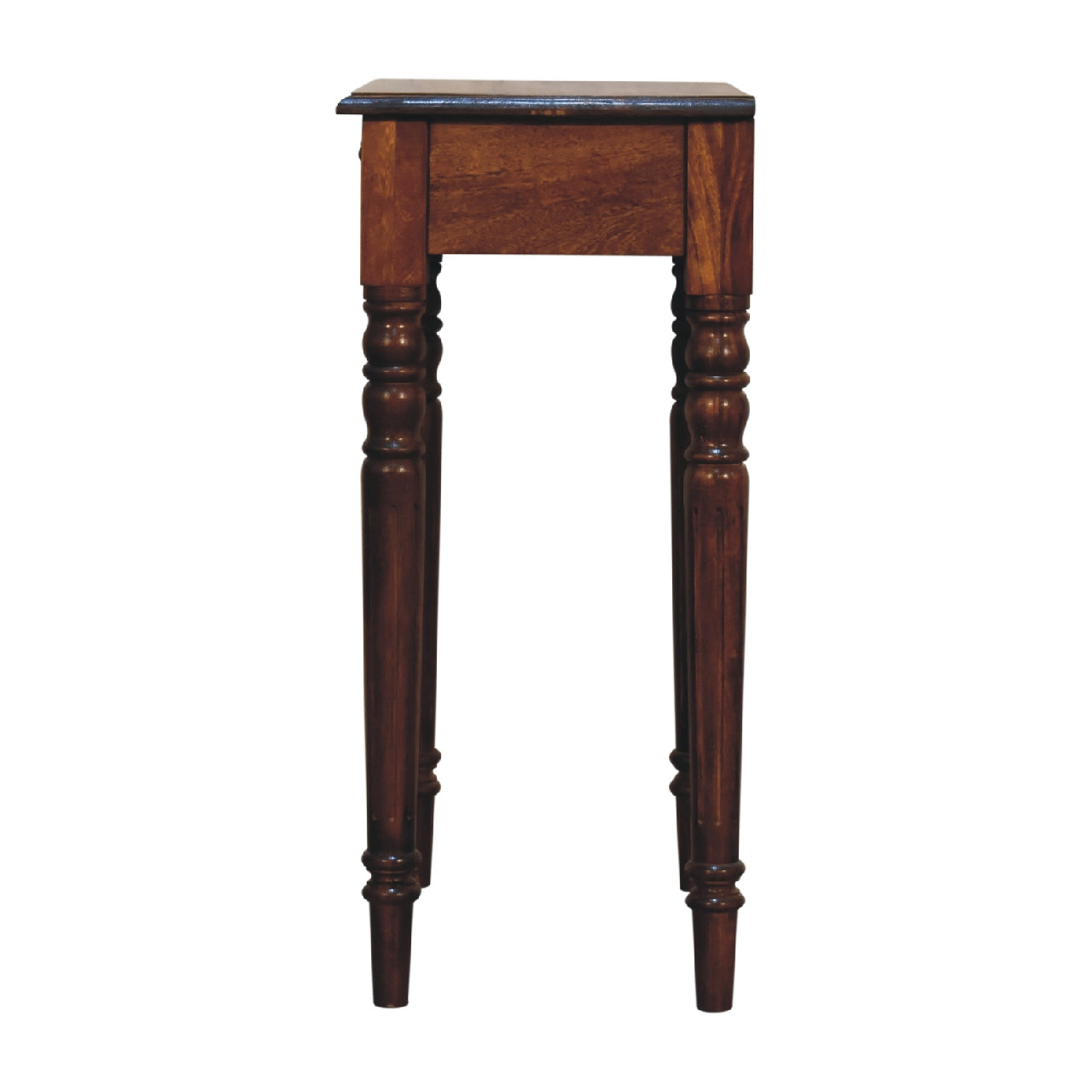 Artisan Chestnut Turned Leg Writing Desk