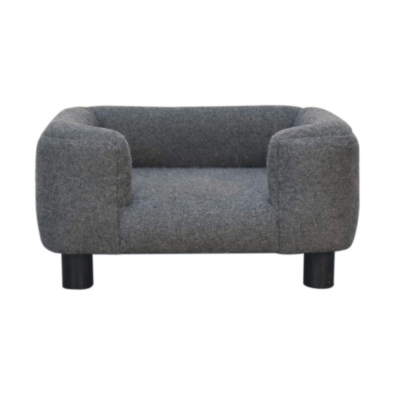 Artisan Mini Battleship Tweed Pet Sofa Bed