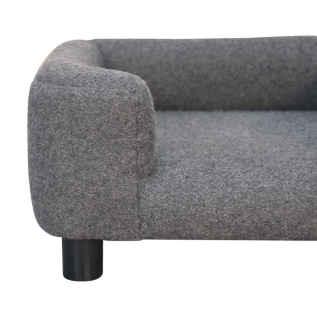 Artisan Mini Battleship Tweed Pet Sofa Bed