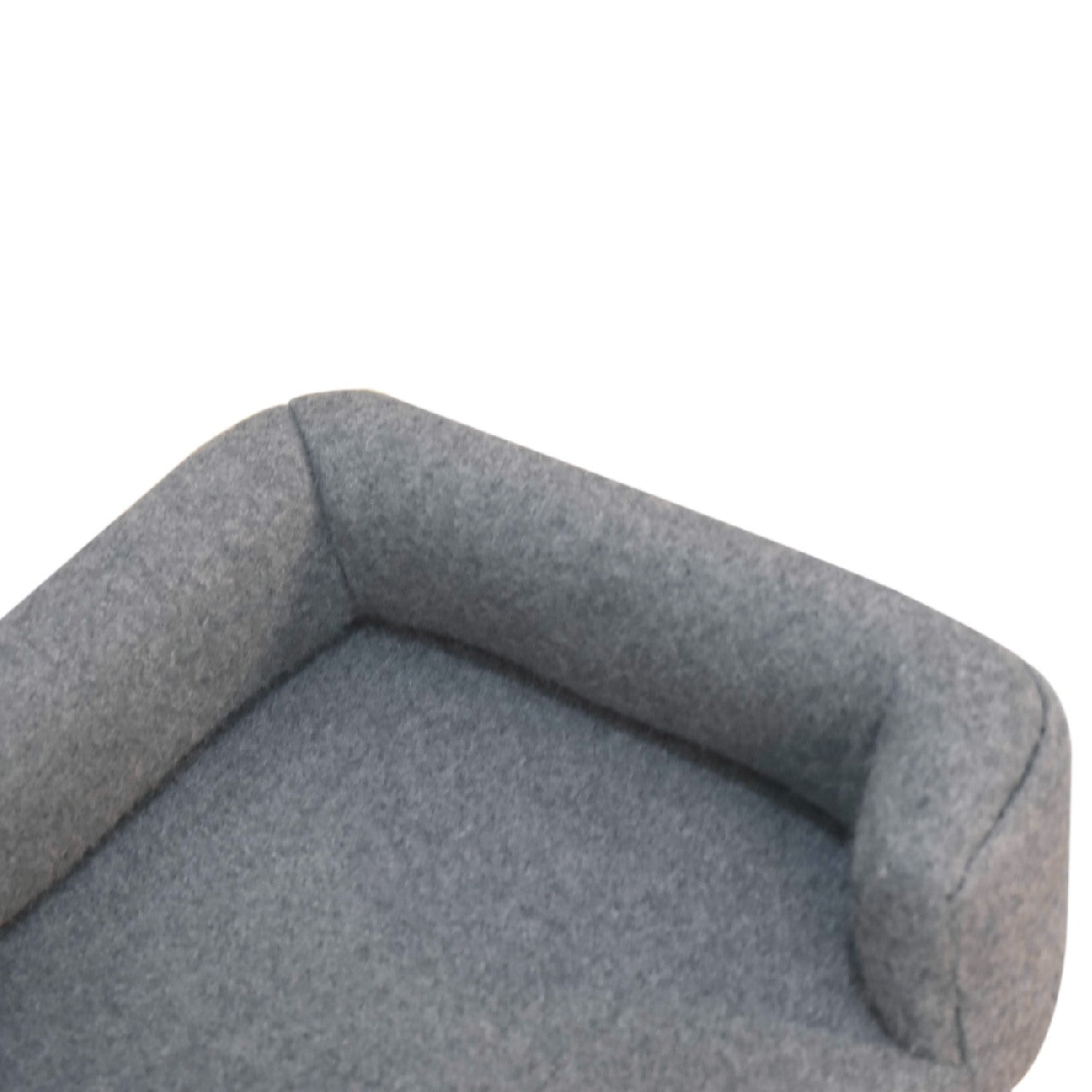 Artisan Mini Battleship Tweed Pet Sofa Bed