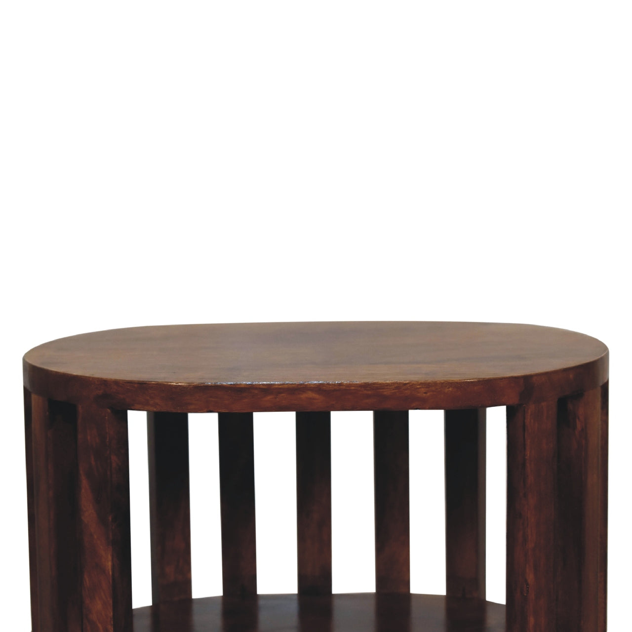 Artisan Ariella Double Shelf Chestnut Bedside