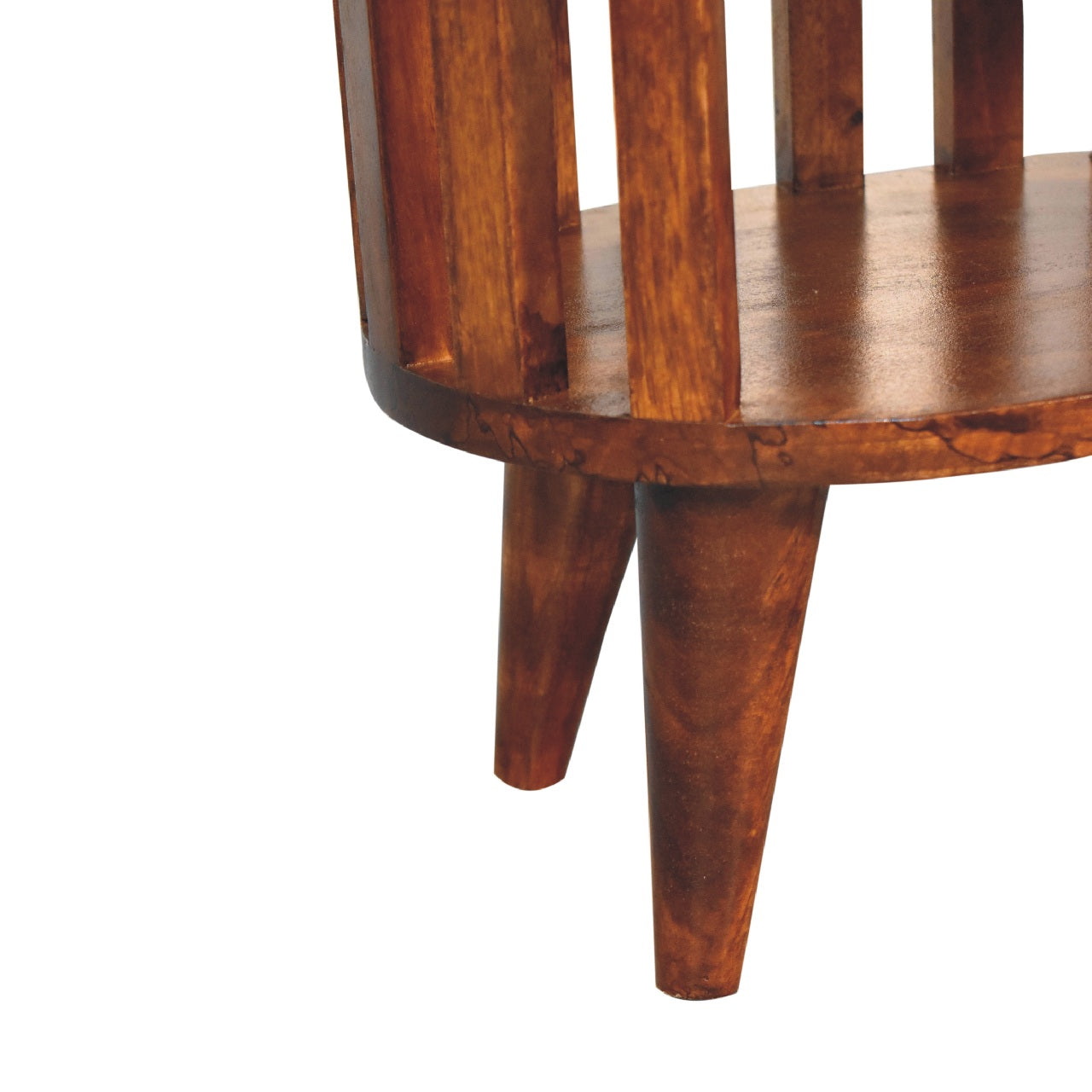 Artisan Ariella Double Shelf Chestnut Bedside