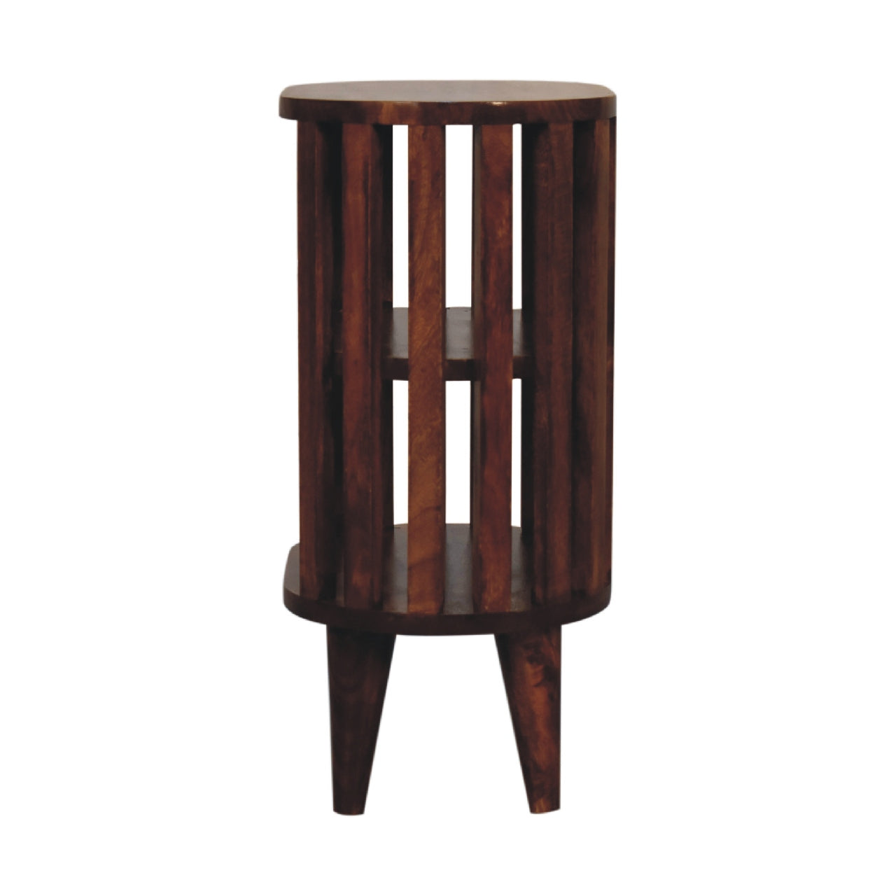 Artisan Ariella Double Shelf Chestnut Bedside