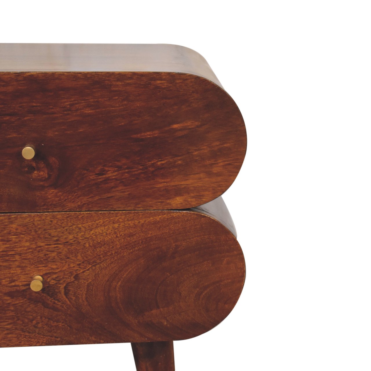 Artisan Bubble Chestnut Bedside