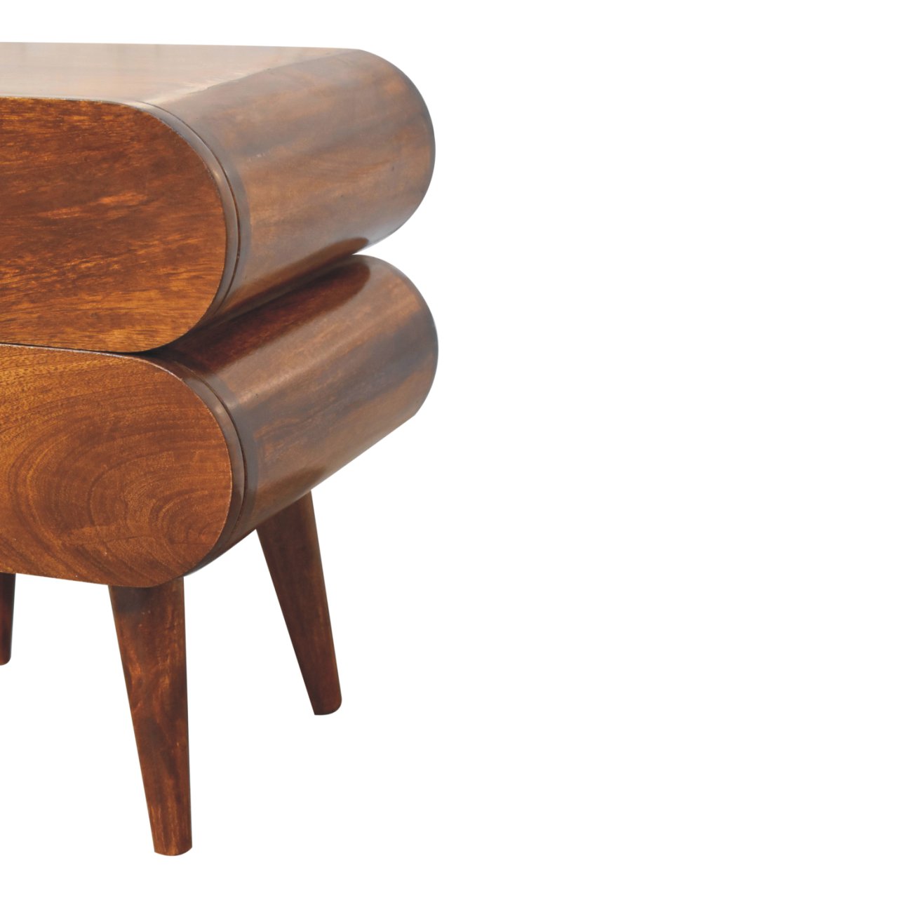 Artisan Bubble Chestnut Bedside