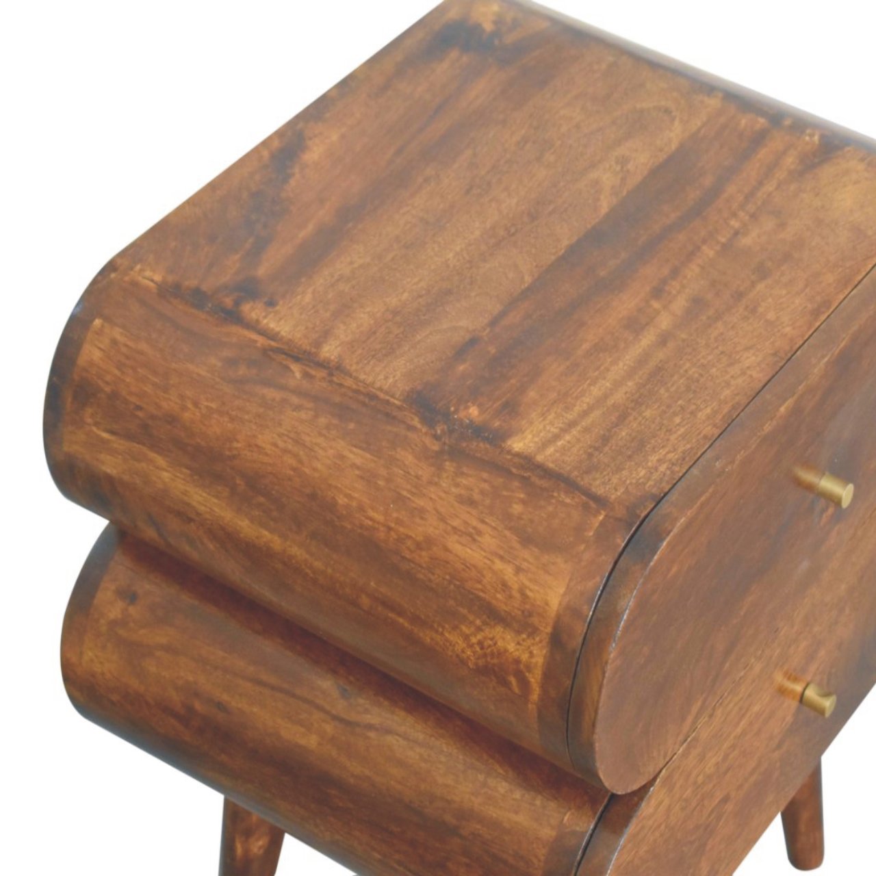 Artisan Bubble Chestnut Bedside