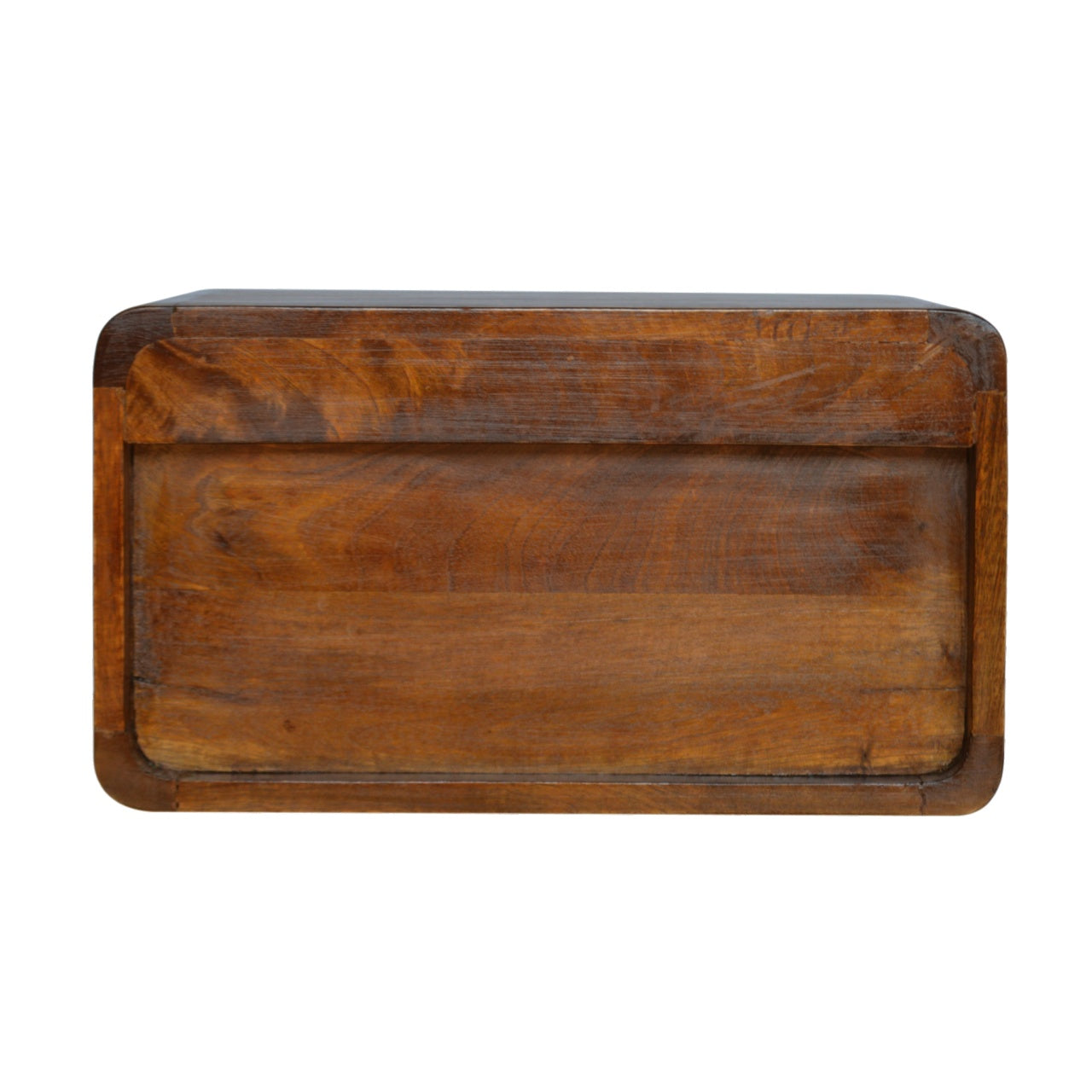 Artisan Chestnut Wall Mounted Open Woven Bedside