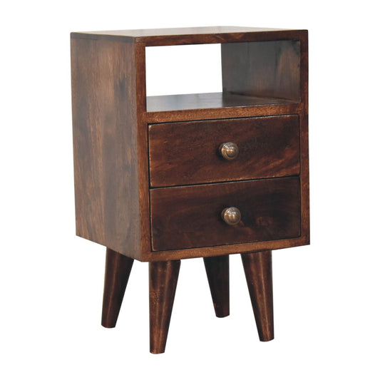Artisan Mini Classic California Walnut Bedside